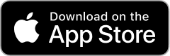 A black Apple App Store badge reading “Download on the App Store” with the Apple logo.
