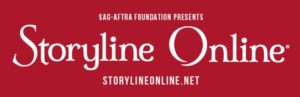 The Storyline Online logo in white text on a red background.